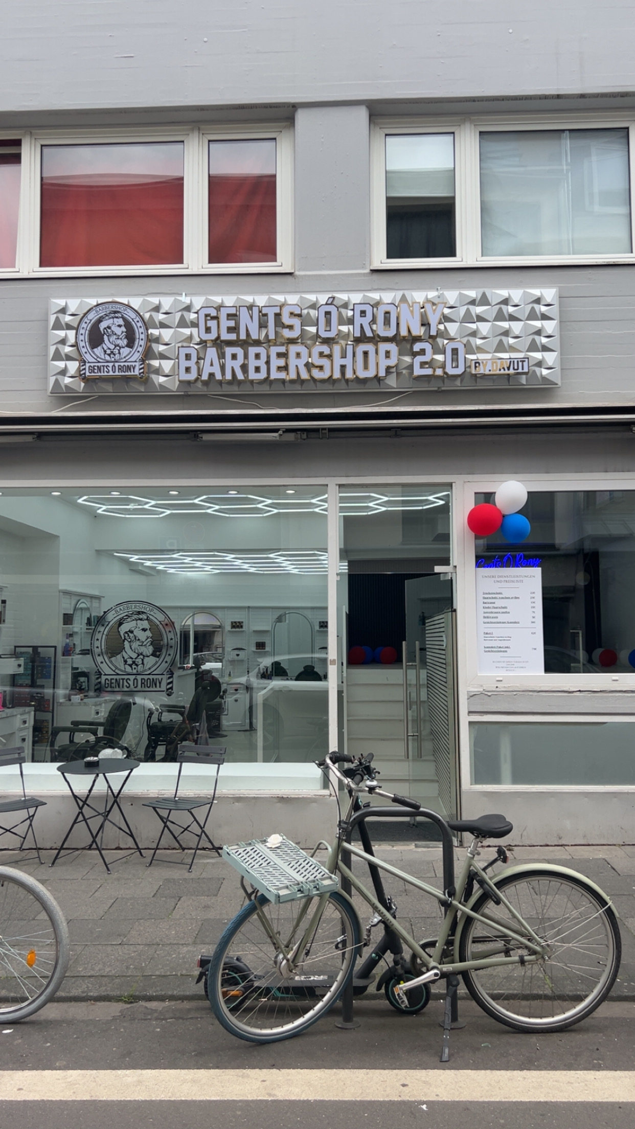 Gents Ó Rony Barbershop 2 – Innenraum am Friesenwall