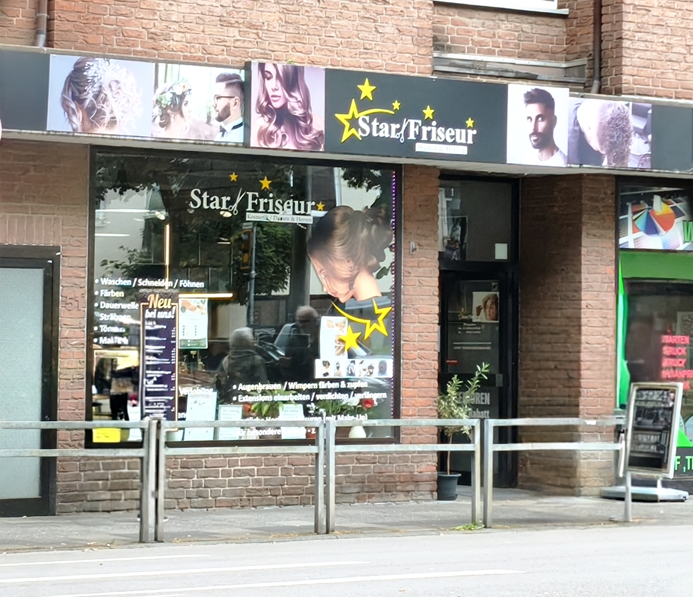 Star Friseur – Ergebnis Augenbrauen
