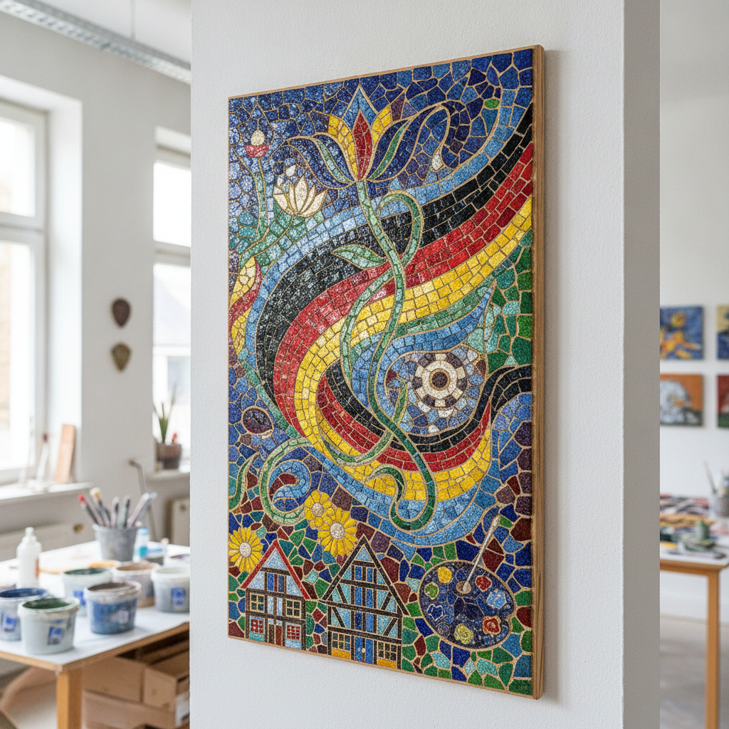 Mosaikarbeit von Gesa Blaas
