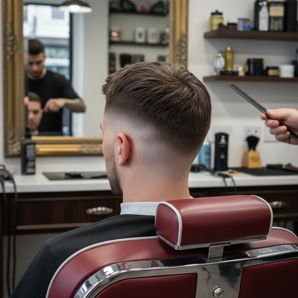 Maschinenhaarschnitt Fade – Barbershop 28 Dietenheim