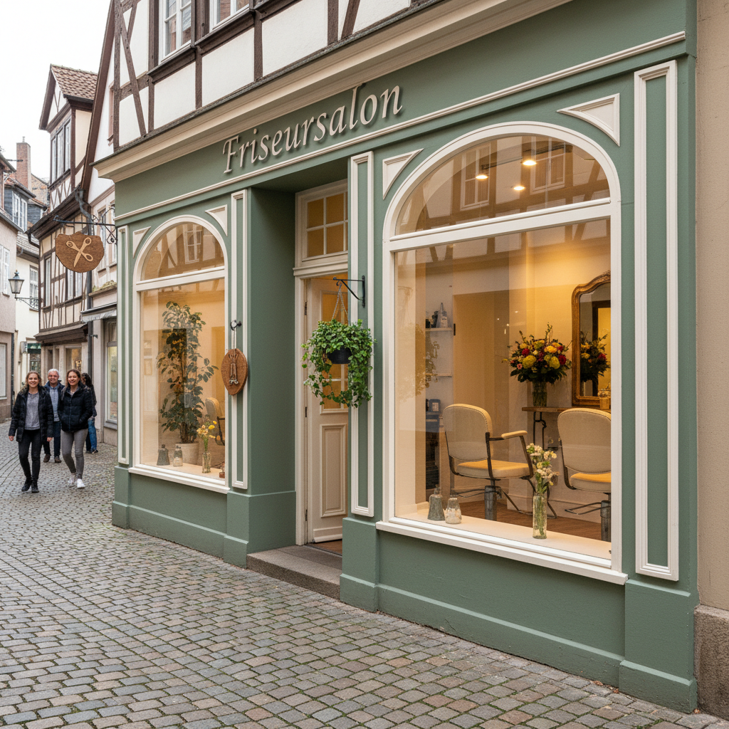 Nouri's Friseurstudio – Außenansicht Schillerstraße Marl