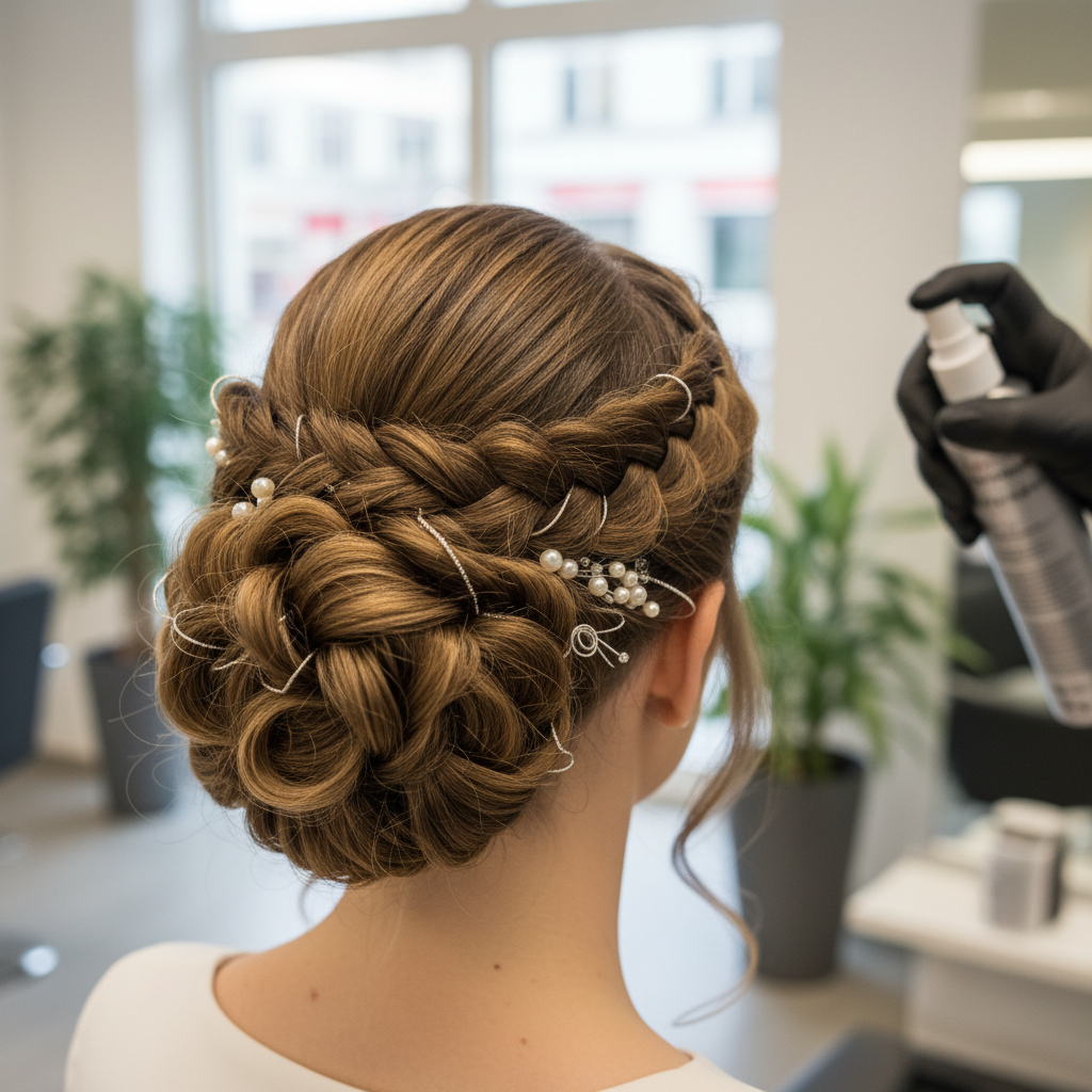 Nouri's Friseurstudio – Festliche Frisur