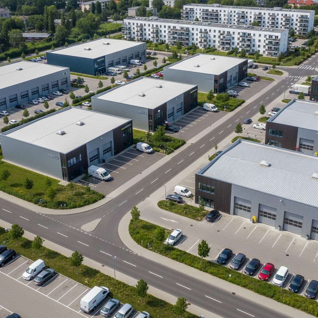 BOXX - Gewerbepark Übersicht Berlin-Steglitz