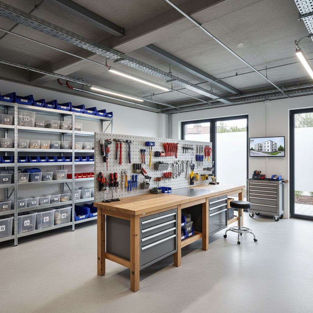 Serviceflächen und Werkstattflächen bei BOXX Berlin-Steglitz