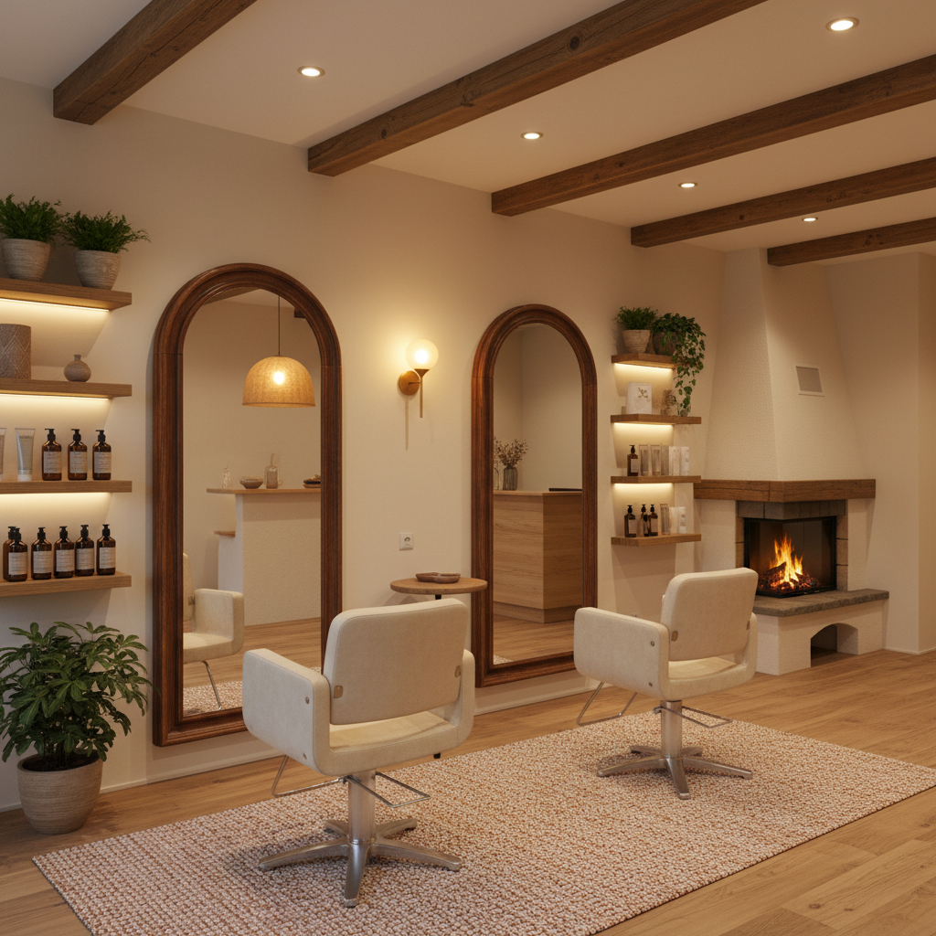 Friseursalon Linnemann – Innenansicht des Salons in Leipzig