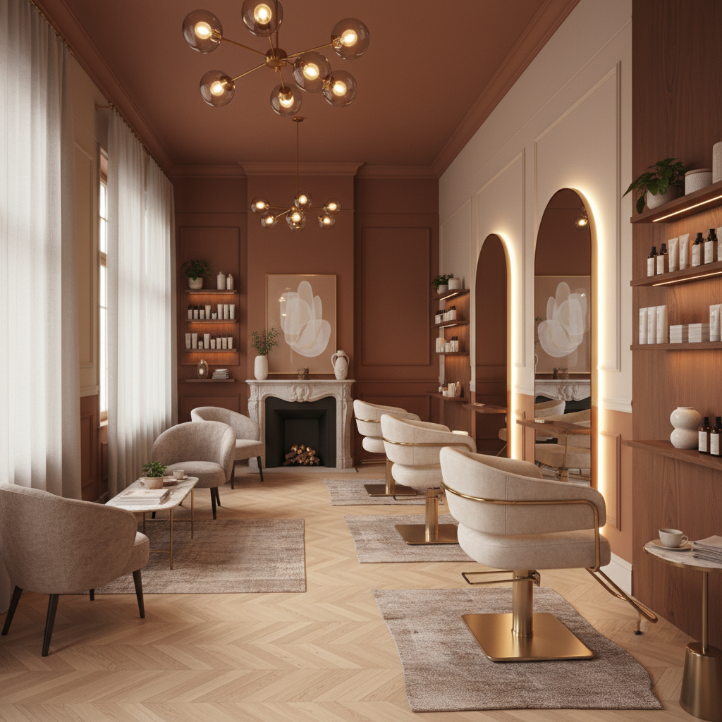 Friseursalon Meier München – Salon-Innenraum