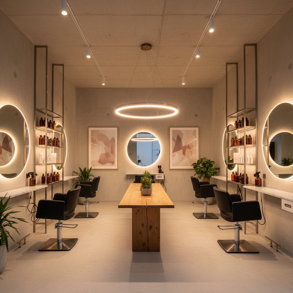 Friseursalon Meier – Salon-Atmosphäre