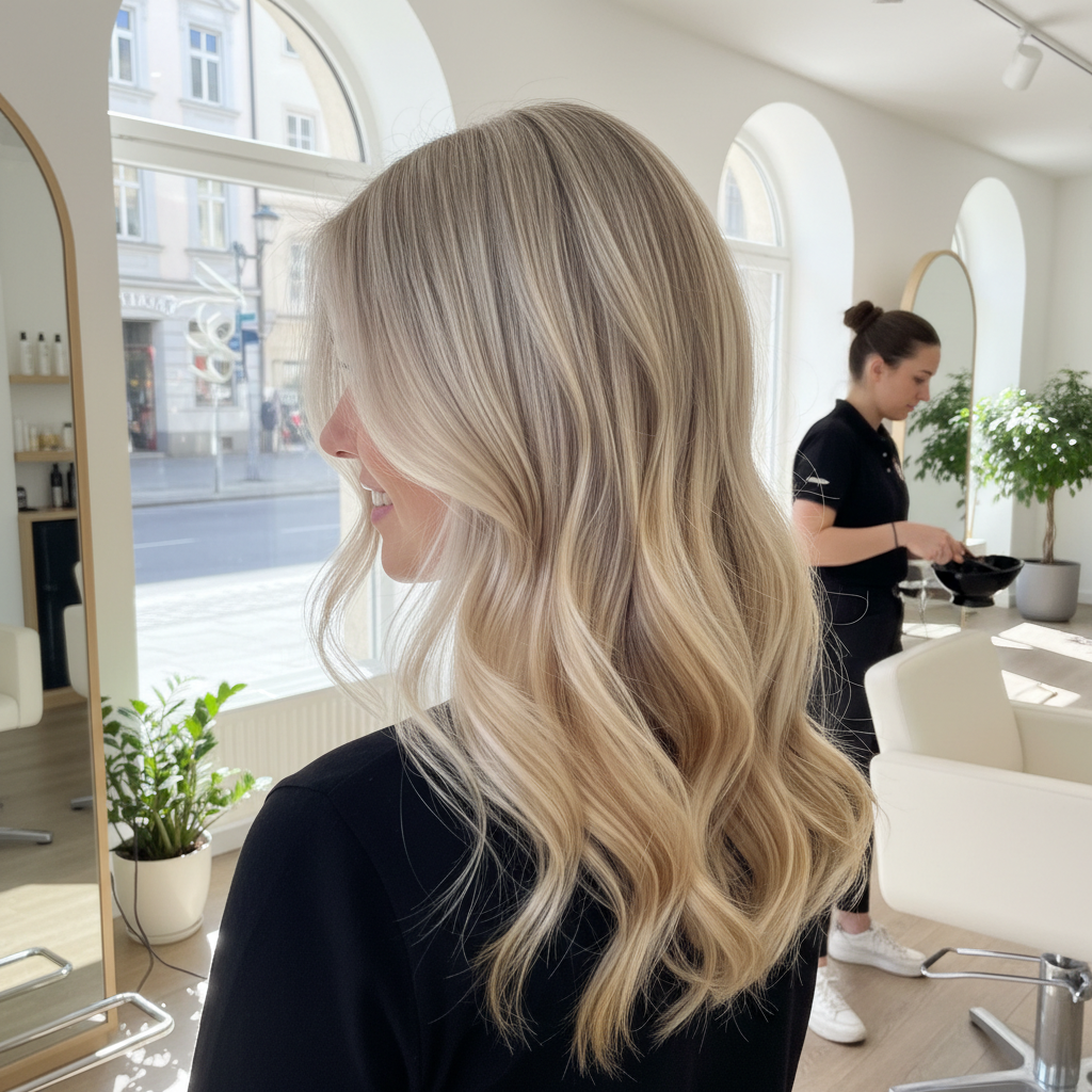 Friseursalon Meier – Blond-Techniken und Highlights