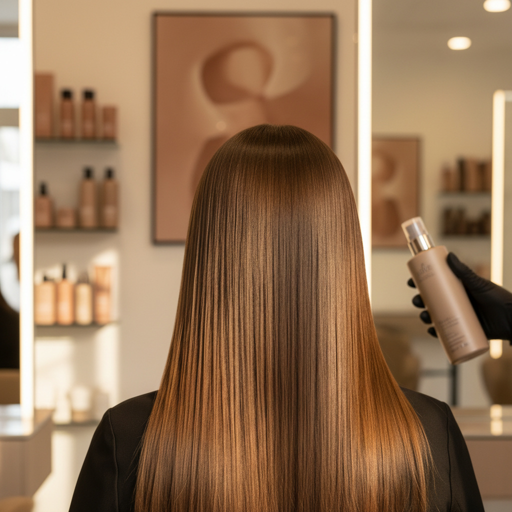 Friseursalon Meier – Pflegebehandlungen und Keratin