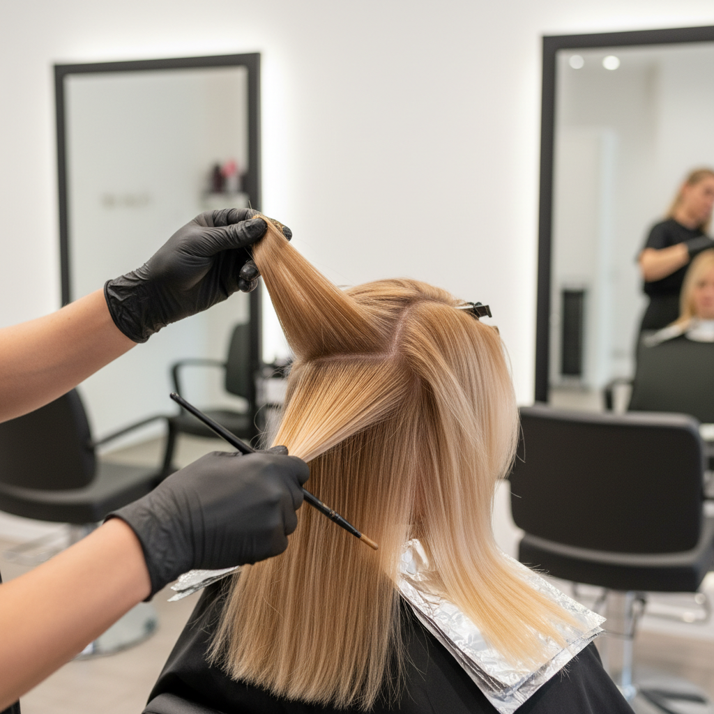 Ronaldo's Hairdesign – Balayage & Blondierung