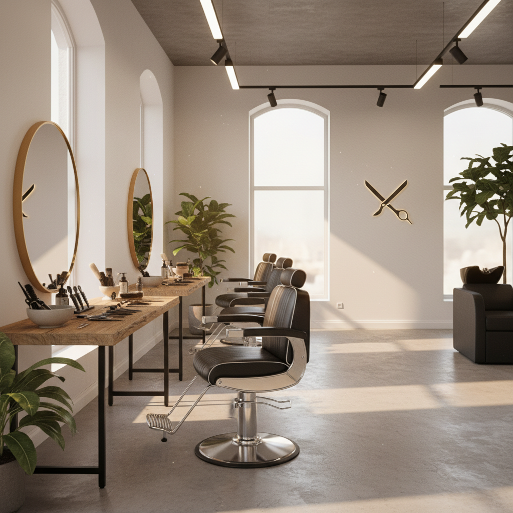 Ronaldo's Hairdesign – Atmosphäre im Salon