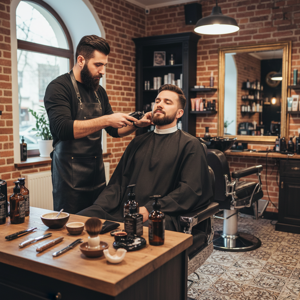 Herrenschnitt und Bartpflege bei Beauty Hair Knarik
