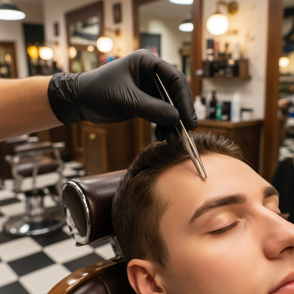 Gents Ó Rony Barbershop 2 – Augenbrauen