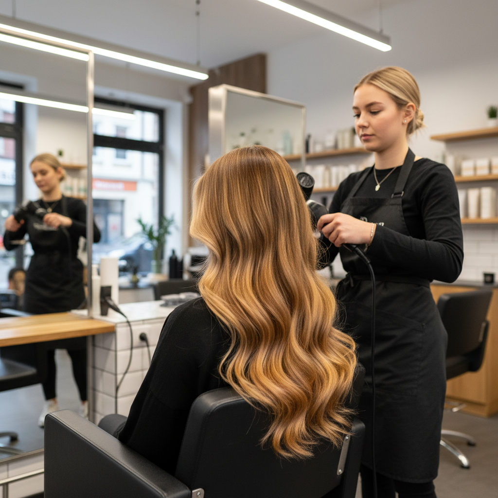 Friseur Am Atlantum – Farbbehandlung Ergebnis