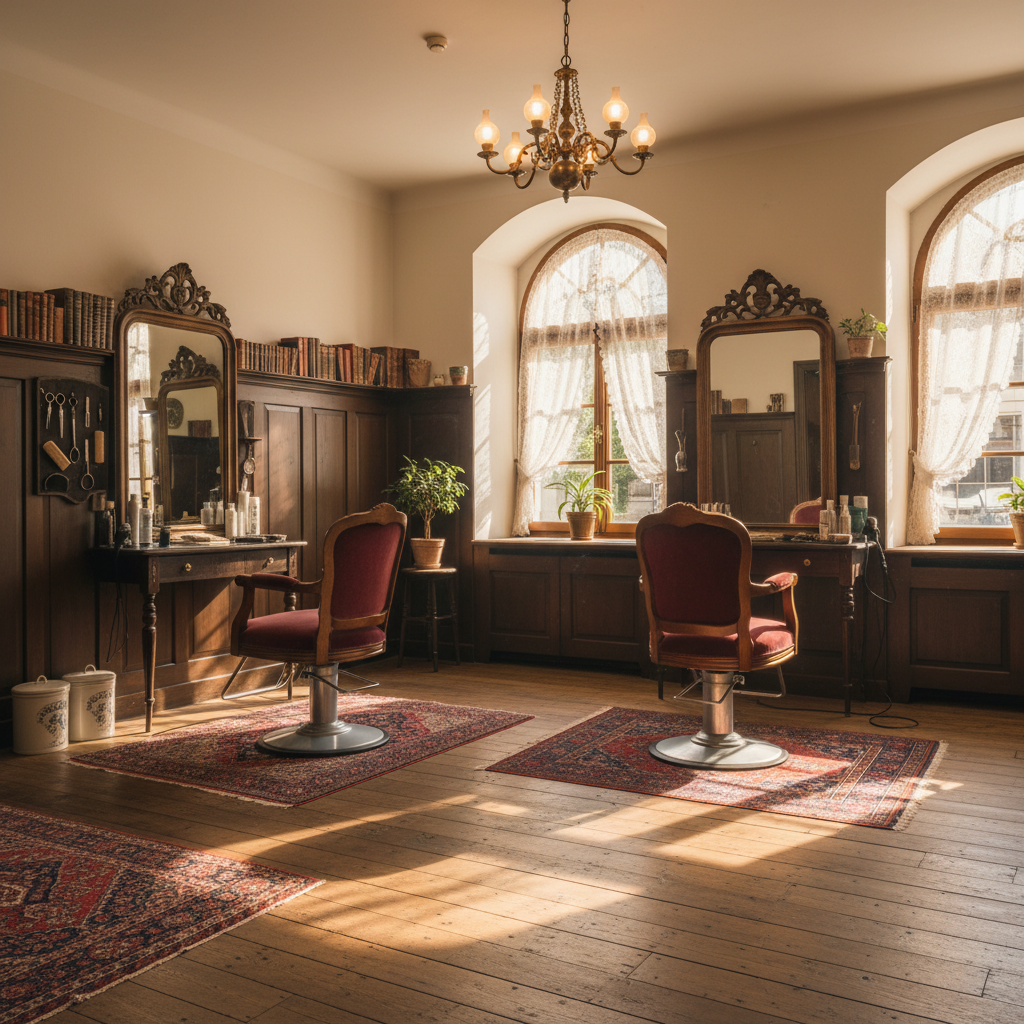 Innenraum Friseursalon Höller Simbach am Inn
