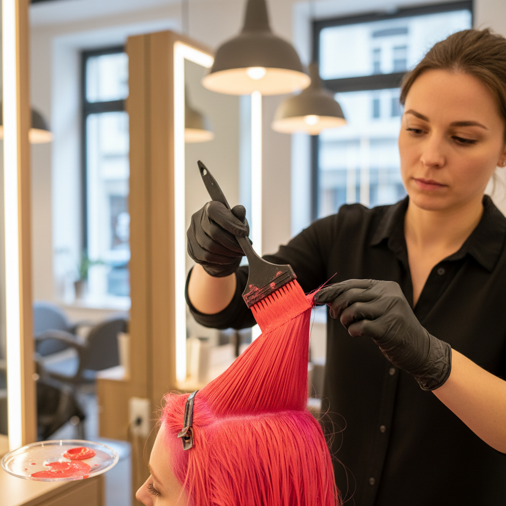 Haarfärbung und Coloration – Friseursalon Höller