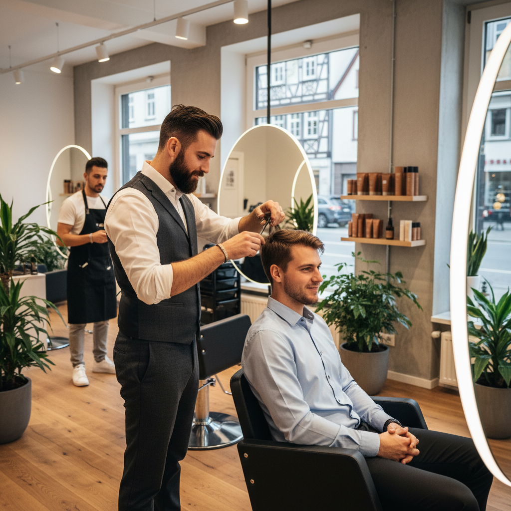 Herrenhaarschnitt – Friseursalon Höller