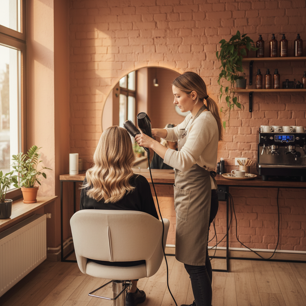 Nadine's Friseurstübl – Waschen, Föhnen und Styling