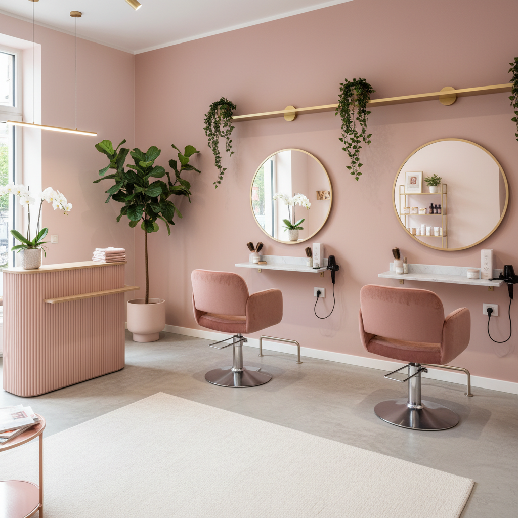 Rosa Haar- & Kosmetikstudio – Galeriebild
