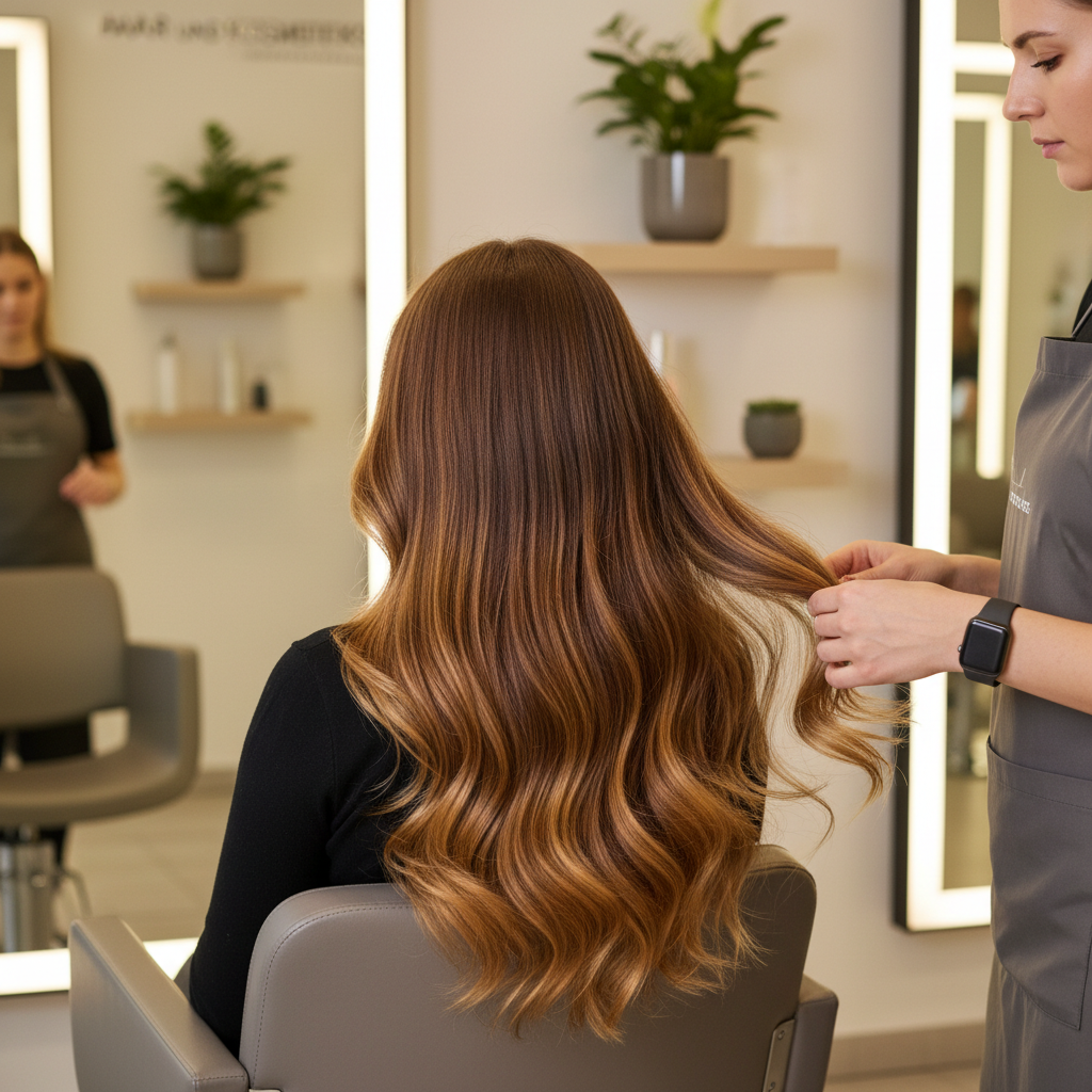 Balayage und Strähnen bei Rosa Haar- & Kosmetikstudio