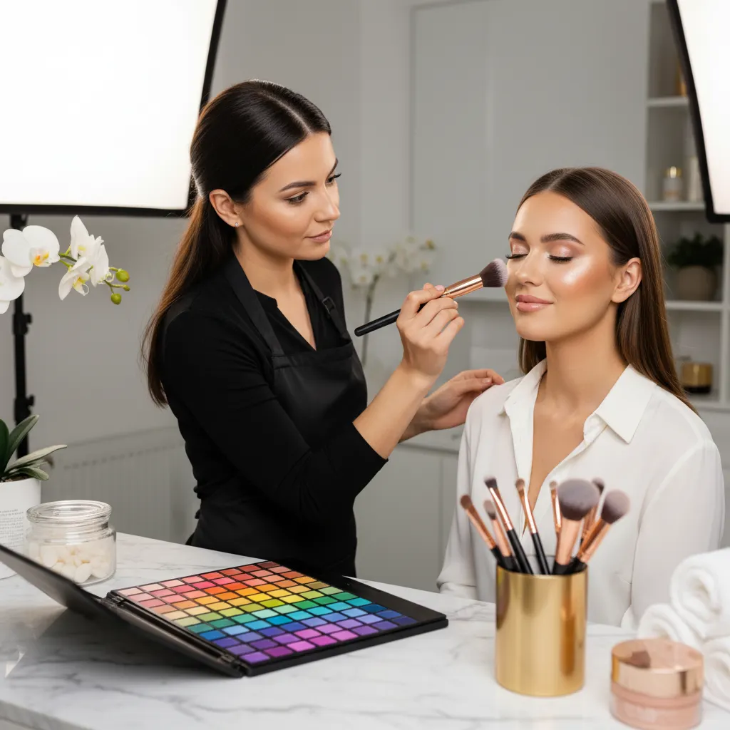 Make-up Styling im Glam Beauty Studio