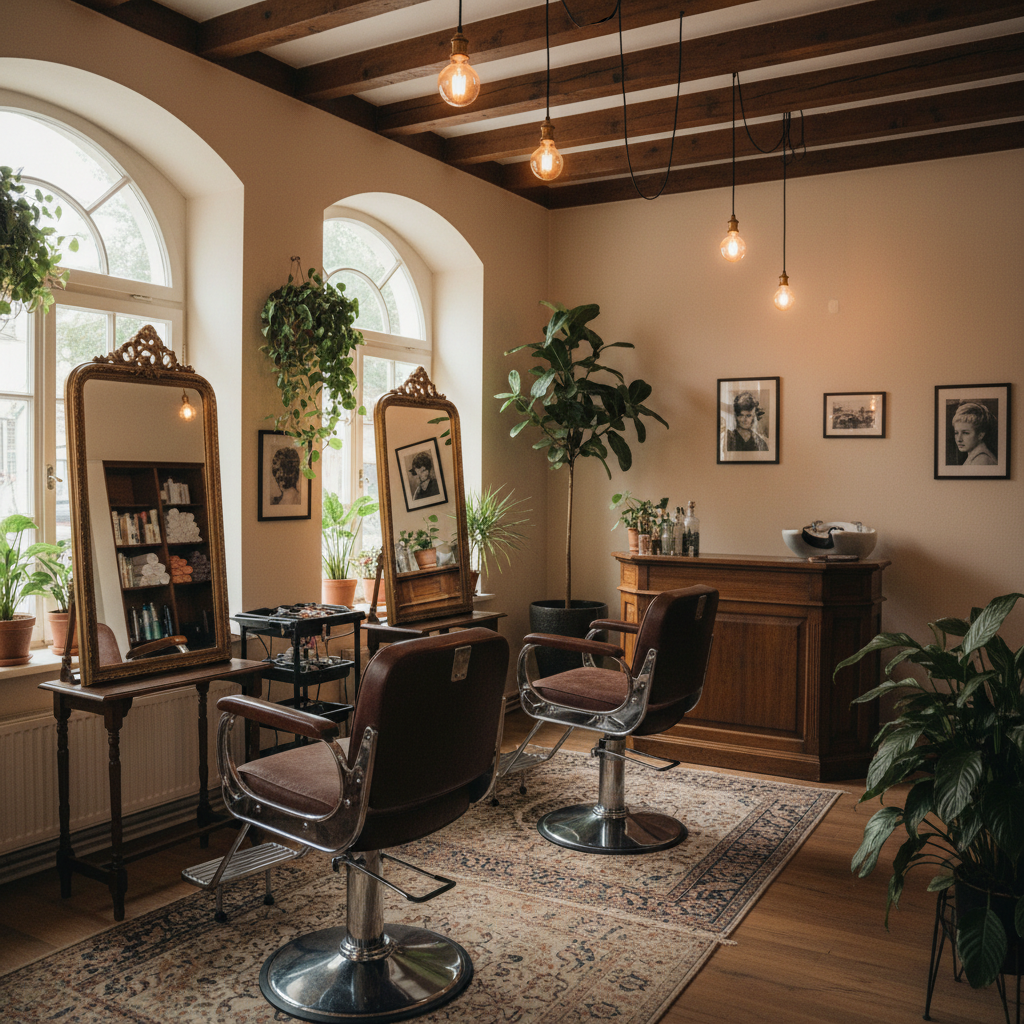 Friseursalon Linnemann – Saloneinrichtung