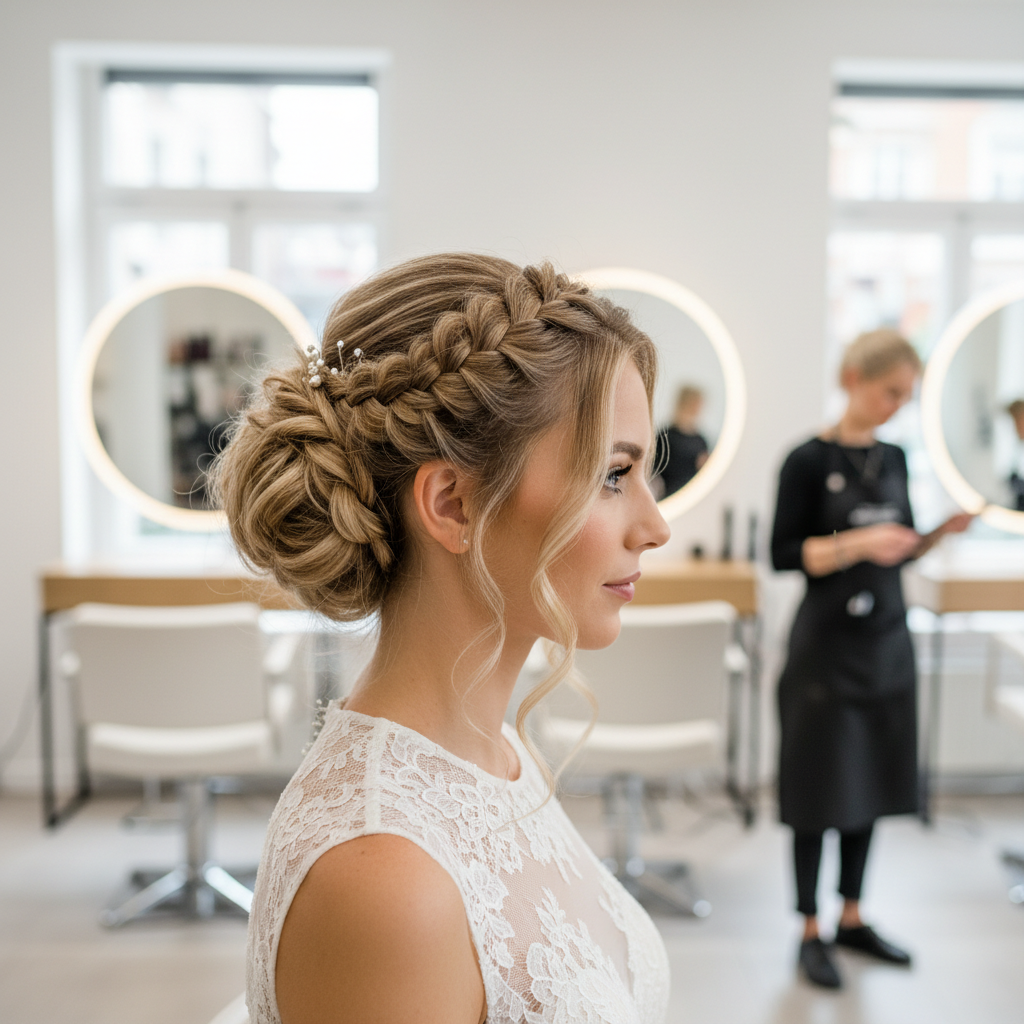 Friseursalon Linnemann – Hochsteckfrisur