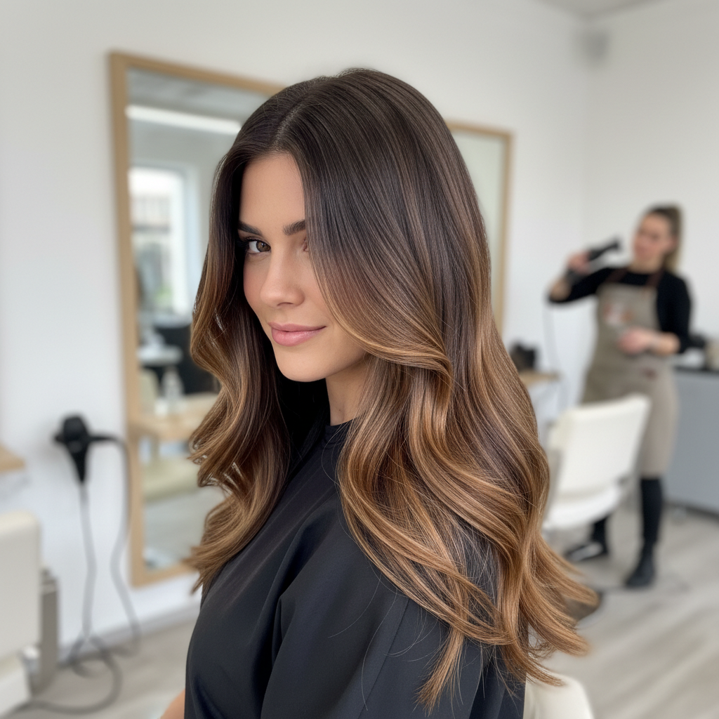 Friseursalon Linnemann – Balayage Ergebnis