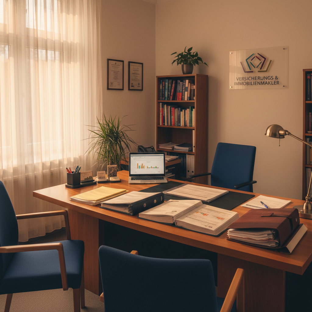 Büro von Finanzmakler Christian Schuld in Lübeck