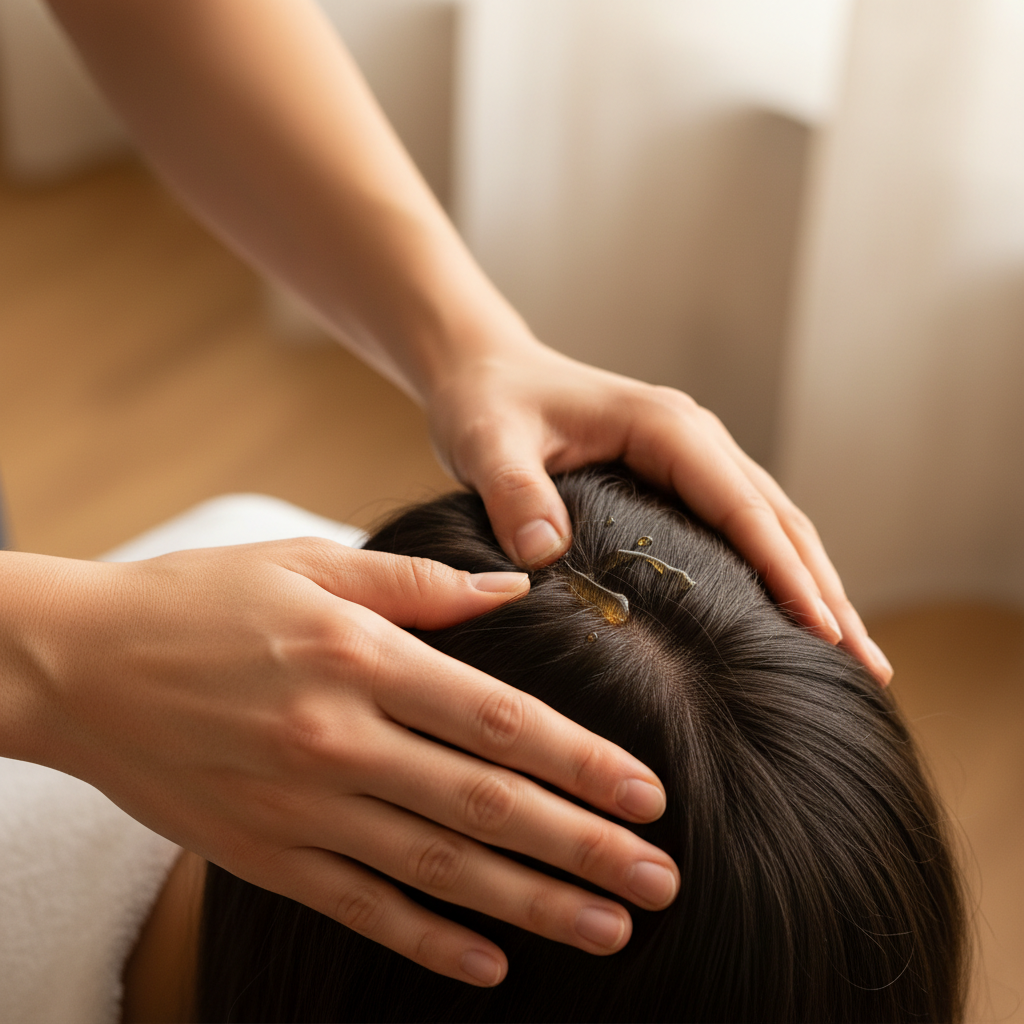 Headspa by Suzi – Pflegebehandlung Detail
