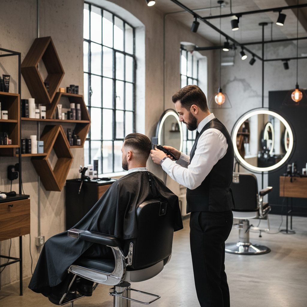 Eleganz Friseursalon – Herrenhaarschnitt