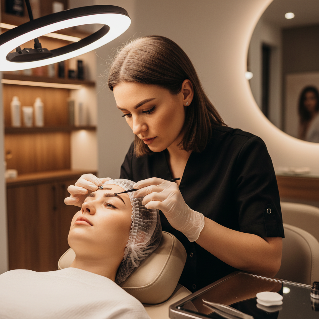 Frisörsalon Jesika – Augenbrauen- und Wimpernbehandlung
