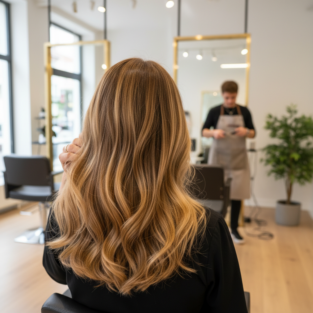 Friseursalon Linnemann – Balayage Ergebnis