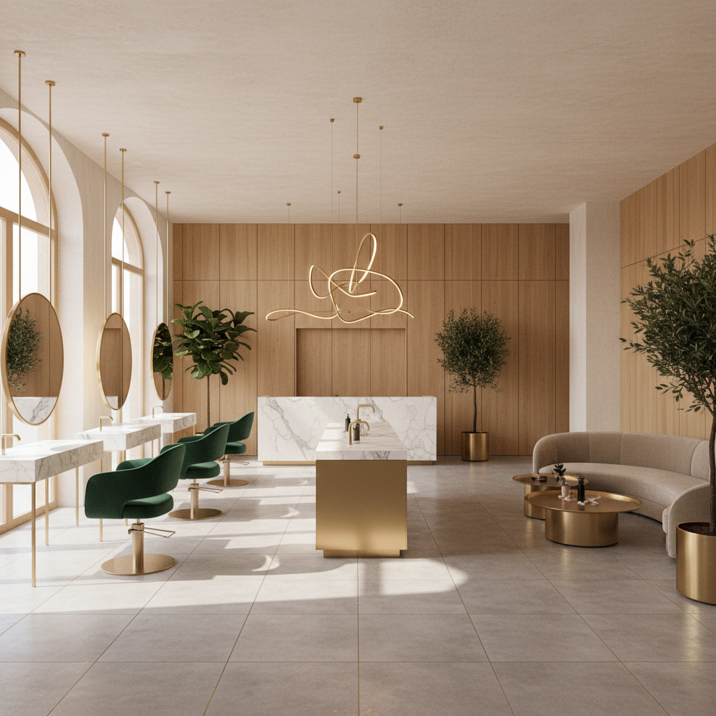 Friseursalon Linnemann – Salonatmosphäre in Leipzig