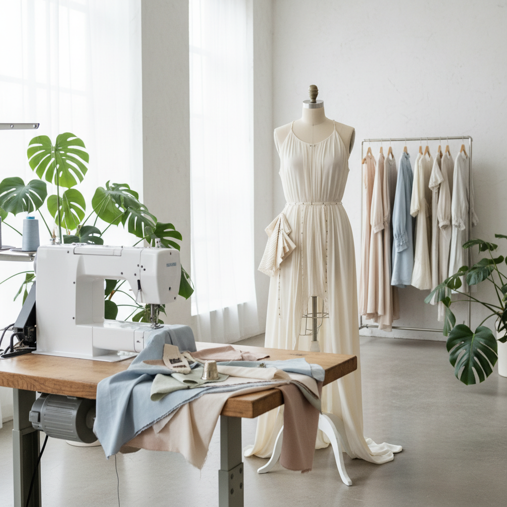 Atelier Marlene – Arbeitsplatz der Schneiderin