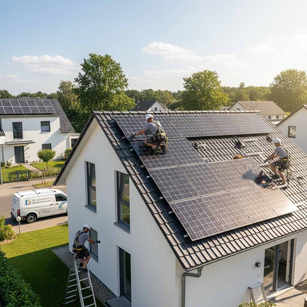 Photovoltaik-Anlage – NOUR Elektrotechnik Leipzig