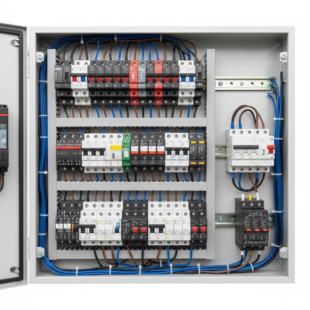NOUR Elektrotechnik – Zählerschrank Detail