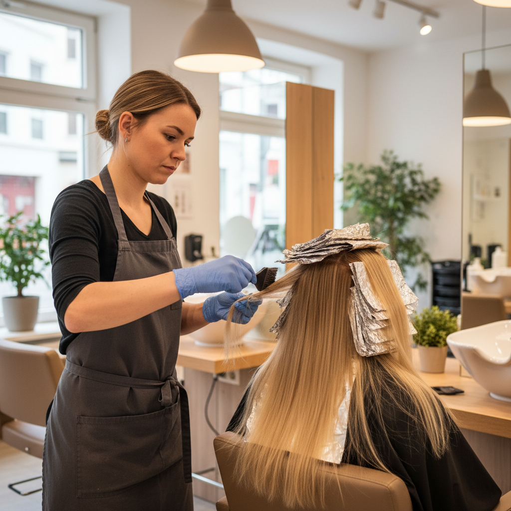 Haarfärbung, Tönung & Strähnen – Mandana Beauty Salon