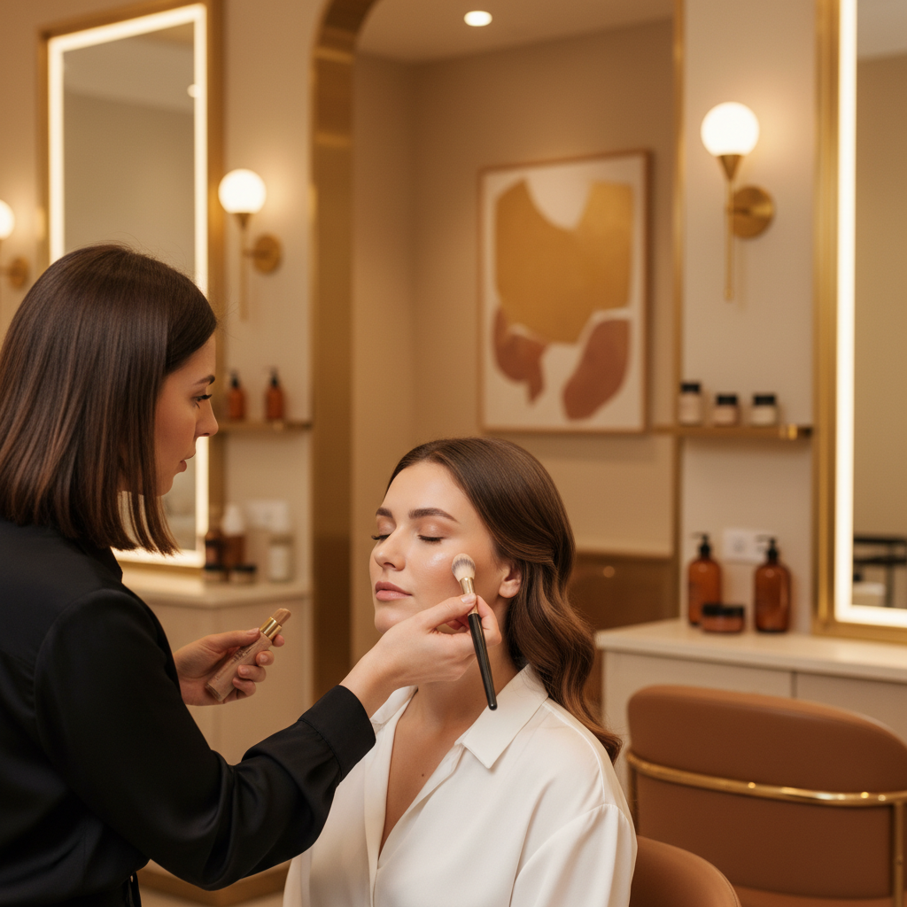 Professionelles Make-up – Mandana Beauty Salon