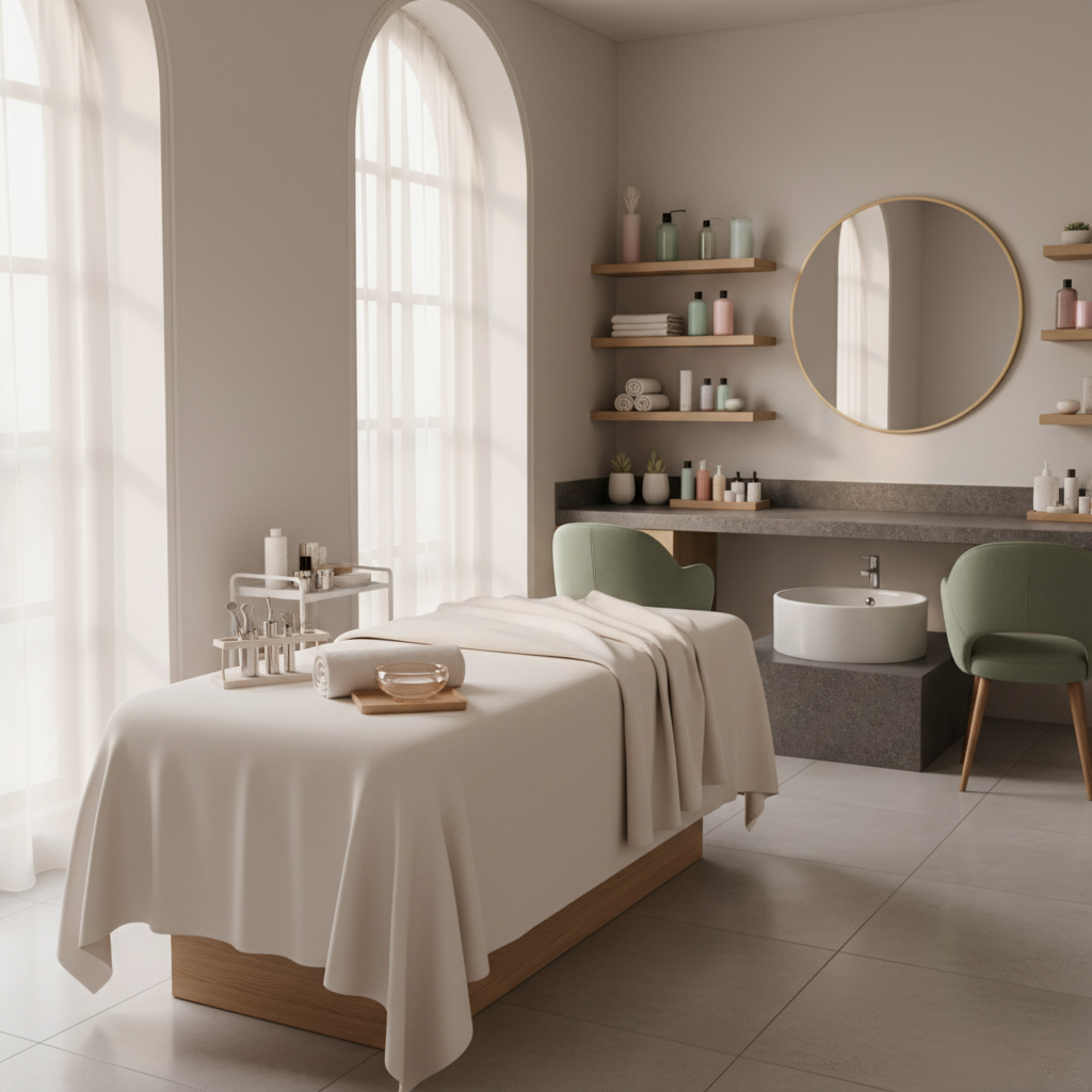 Beauty Skin Studio – Atmosphäre im Behandlungsraum
