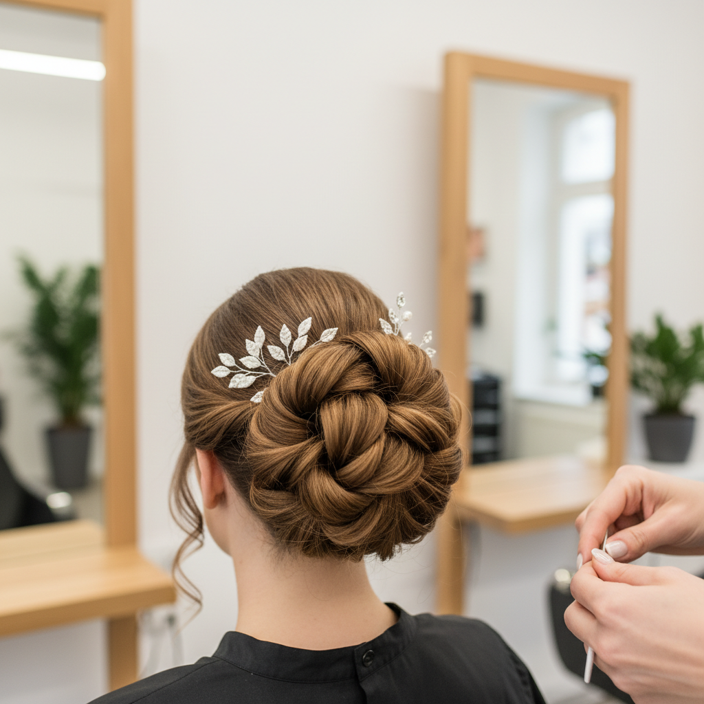 Hochsteckfrisur von Test salon 1