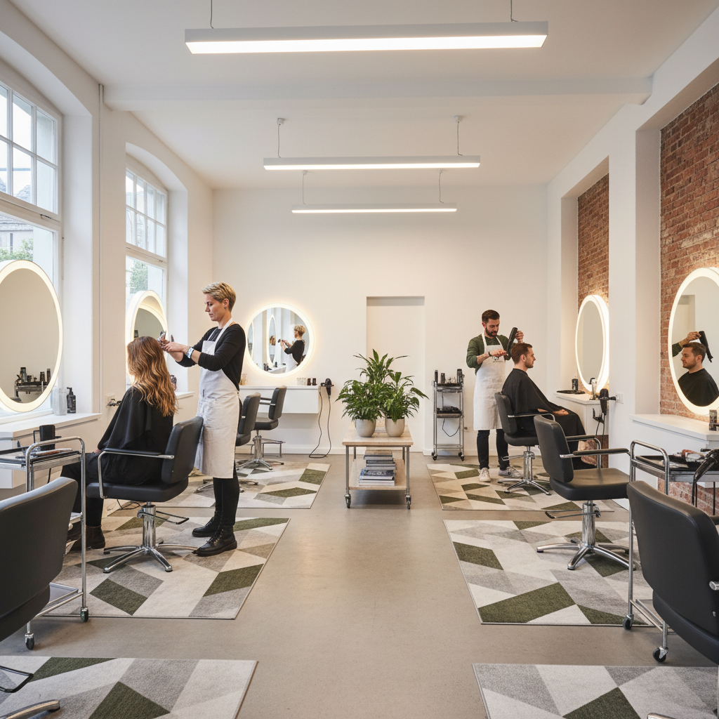 Atmosphäre im Friseursalon Linnemann Leipzig