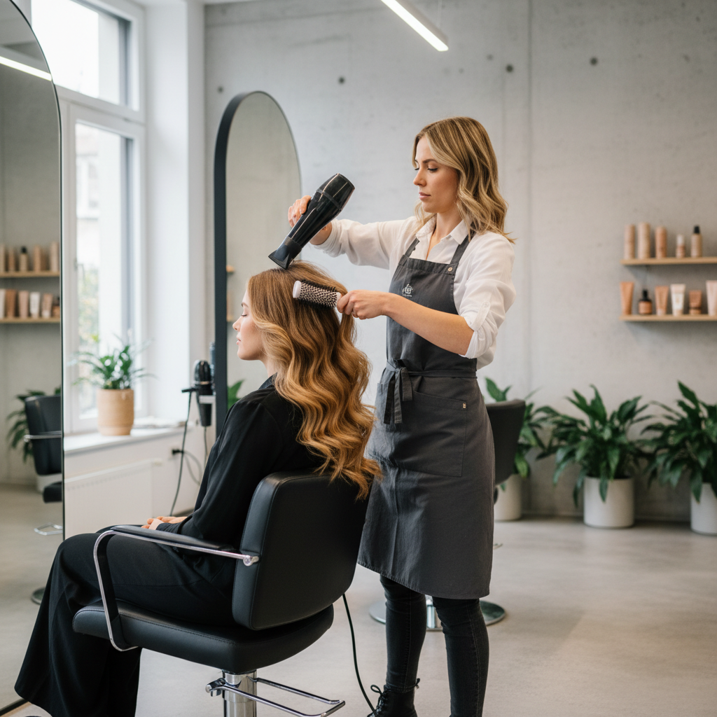 Styling-Bereich Friseursalon Linnemann