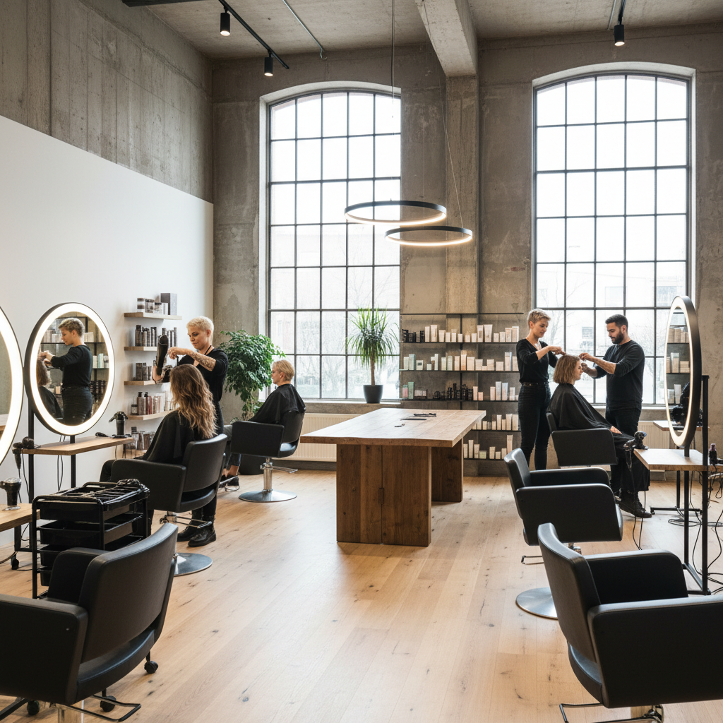 Friseursalon Linnemann Leipzig – Behandlungsbereich