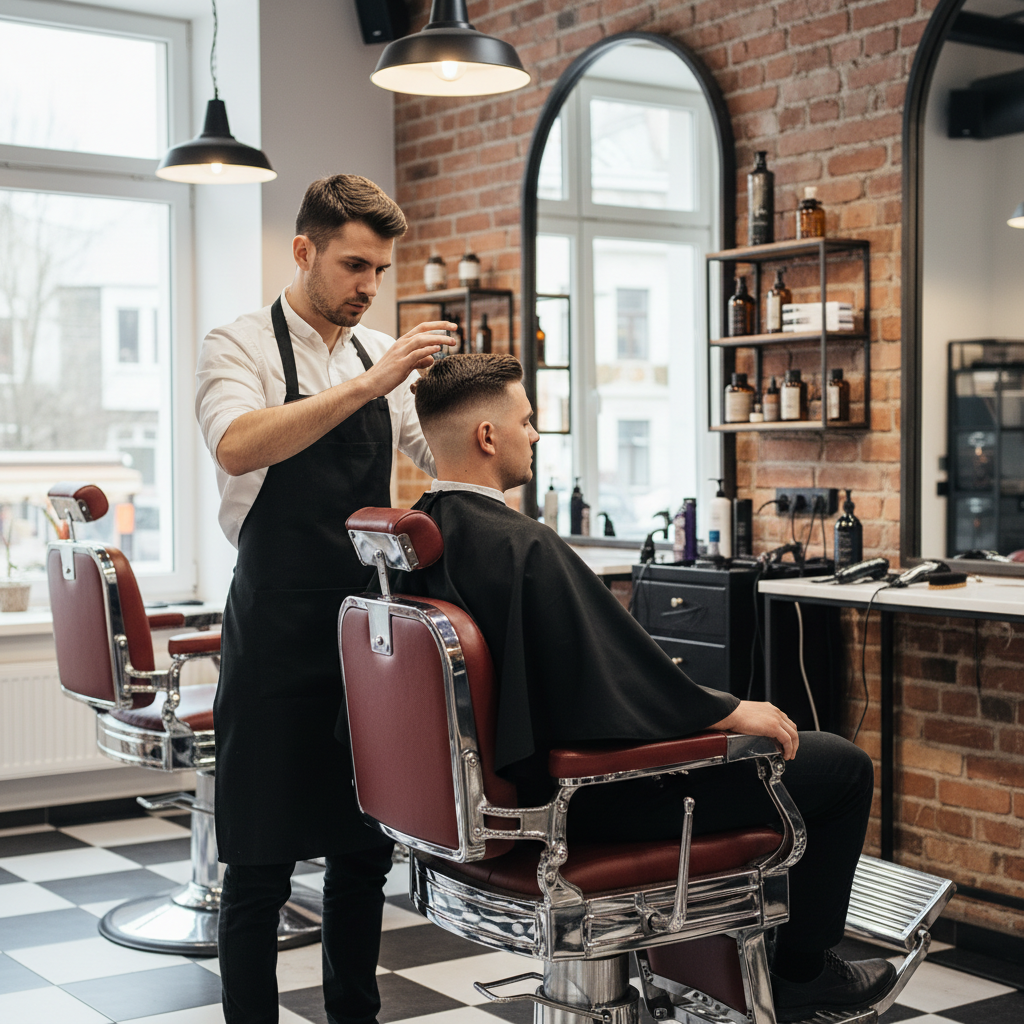 Sky Barber Shop – Styling und Finish